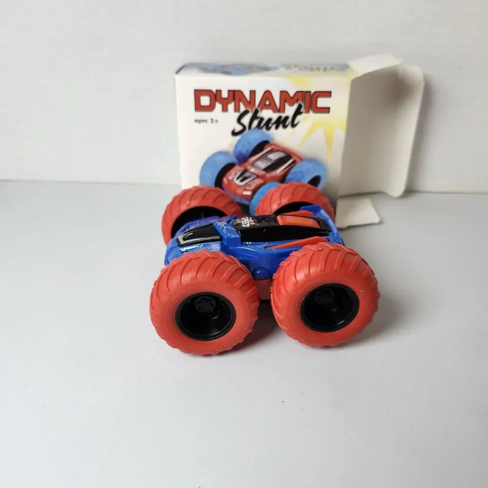 Friction-Activated 360° Monster Stunt Cars - Perfect Gifts for Boys and Girls